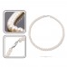 AAA Qualty Sweet Water Pearl Necklase-Bracelet-Studs Set-White