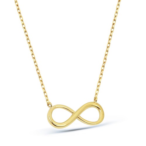 Infinity Necklase - 8K Gold