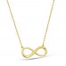Infinity Necklase - 8K Gold