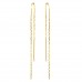 Chain&Stick Earring-Gold