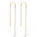 Chain&Stick Earring-Gold