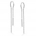 Chain&Stick Earring-White