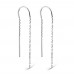 Chain&Stick Earring-White