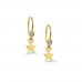 New Trendy Star Shape RoseGold Plated Earring