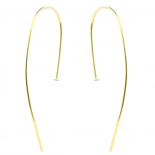 Half Stick Earring-Gold