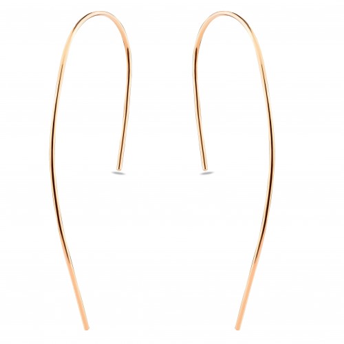 Half Stick Earring-Rose