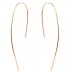 Half Stick Earring-Rose