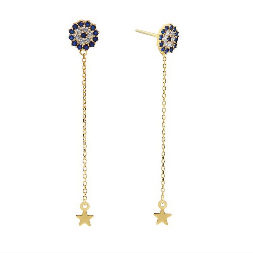 Evileye Studs-Gold