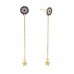Evileye Studs-Gold