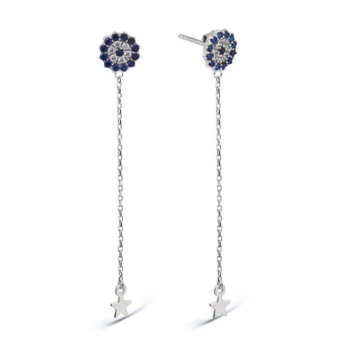 Evileye Studs-White