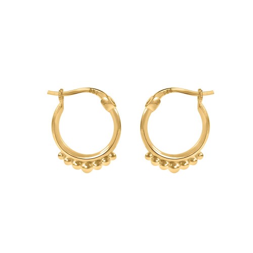 5 Points Hoops Gold Color 5 Points Hoops Gold Color