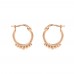 5 Points Hoops Rose Gold Color
