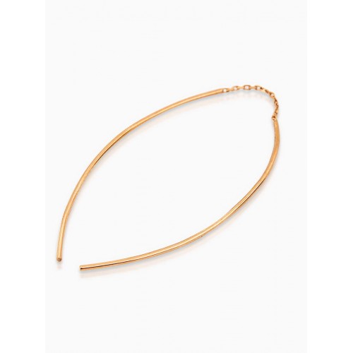 Chain Stick Earring-Rose