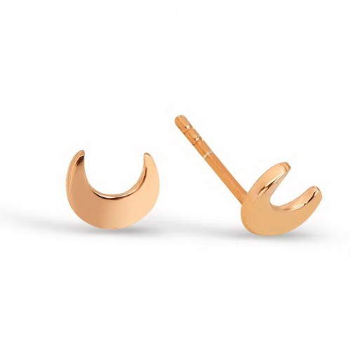 4mm  Studs-Rose Gold Color